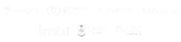 trusted organisation logo strip in white mobile